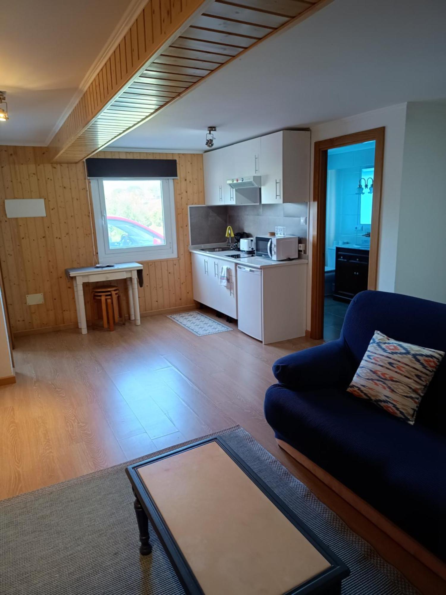 Apartamentos Playa De Seiruga Malpica Luaran gambar